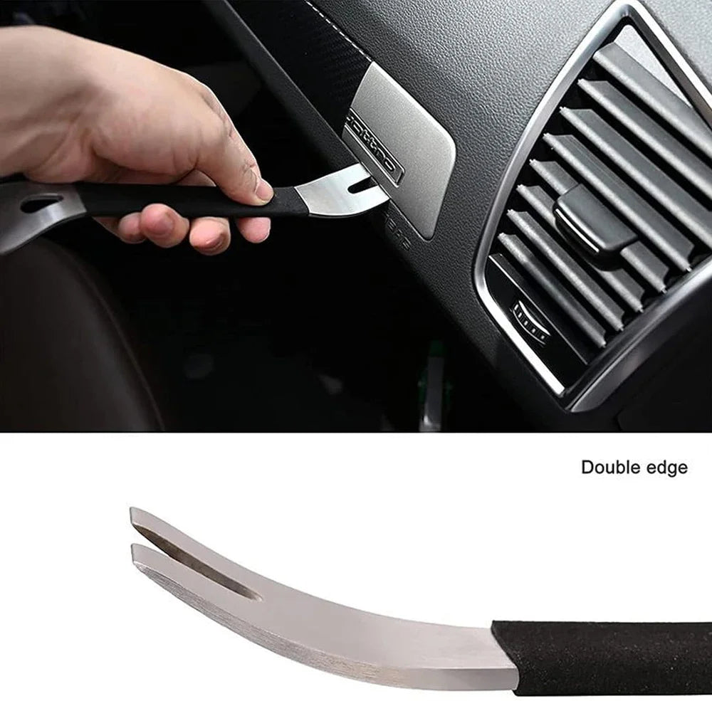 New Car Interior Clip Panel Trim Installation Removal Tool Stainless Steel Pry Plate Conversion Installation Tool