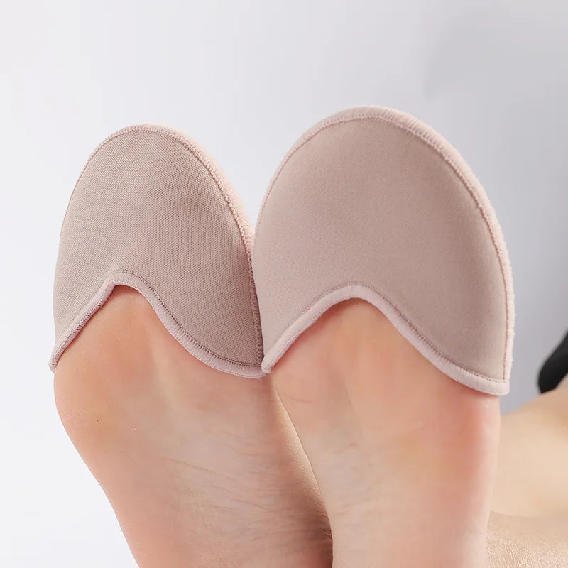 RHBJ 2Pcs=1Pair Elastic Knitted Gel Toe Cover Professional Ballet Pointe Dance Shoe Pads Forefoot Pad Toe Protector Toe Cover