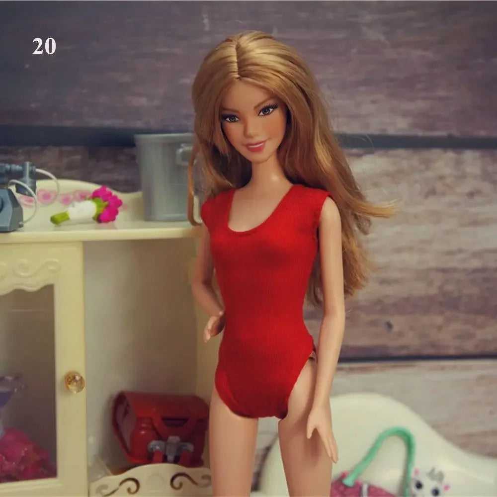 20Styles Doll Swimsuit For 30cm Doll Swimming Clothes 1/6 Male/Female Doll Clothes Short Pants Daily Casual Pants Doll Accessory
