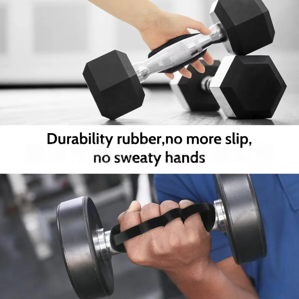 Fitness gloves grip enhancer silicone four hole grip cross training palm handshake manual protection gymnastics exercise，gift