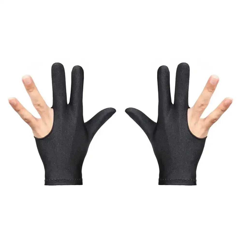 High Quality Snooker Billiard Cue Glove Pool Left Hand Open Three Finger Accessory Fitness Accessories for Men and Women