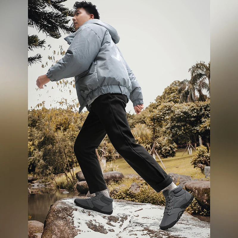 Men Hiking Shoes With Wide Toe Provide Enough Space For Feet Anti Slip Unlocks The Freedom To Wear In The Mountains And Leisure