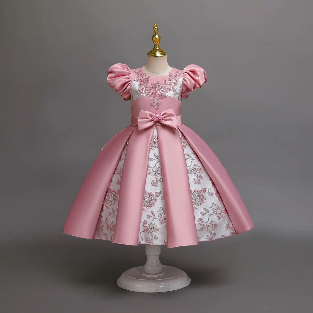 Flower Girl Elegant Dress Children Party Dresses Kids' Princess Clothes Ceremony 3 to 10 Years