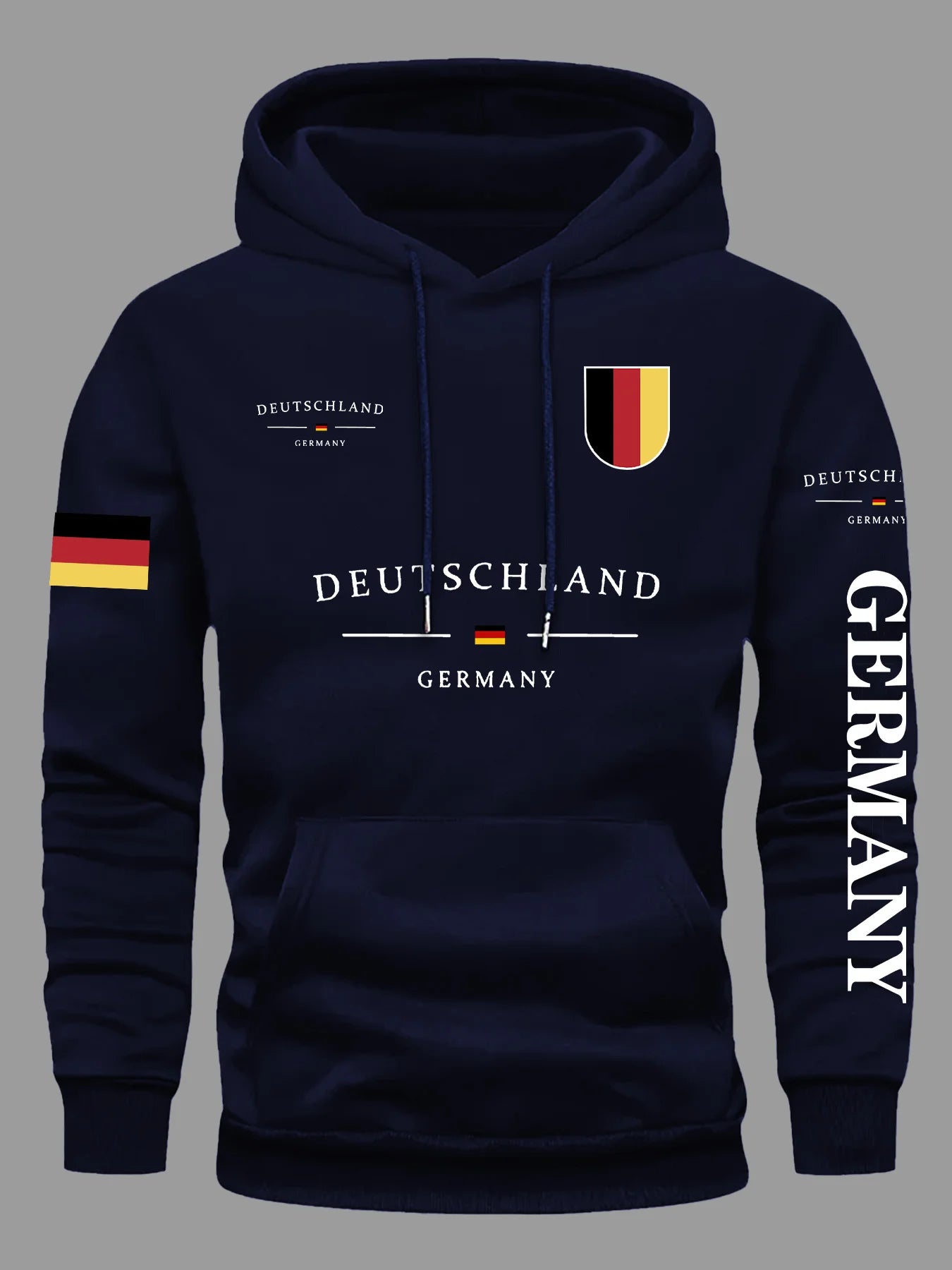 GERMANY DEUTSCHLAND Flag Men Women Hoodie Outdoor Street Sports Jersey Racing Team Training Fans Spring Autumn Winter Sweatshirt