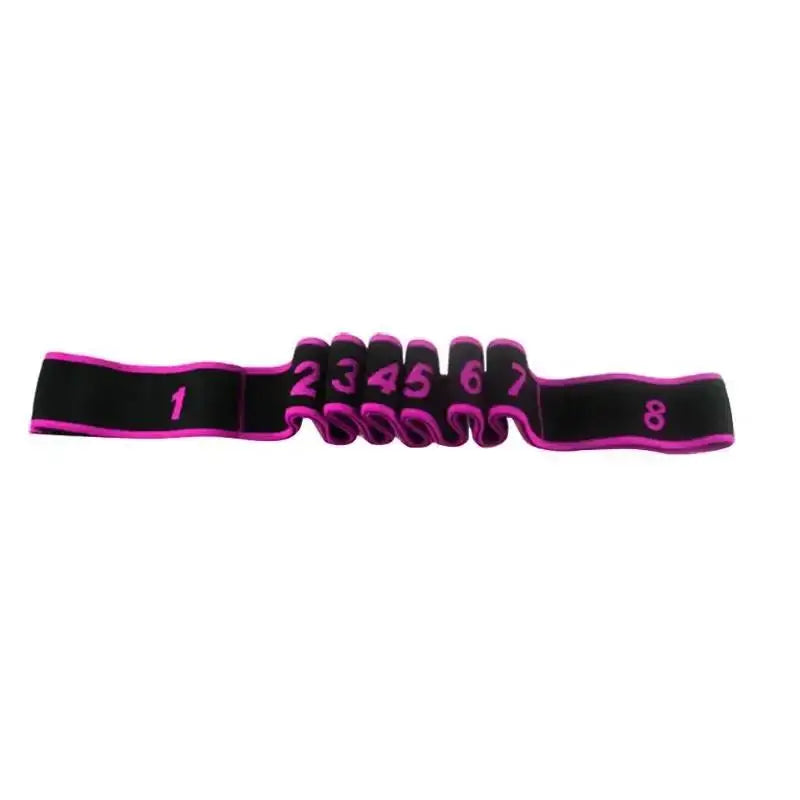 Yoga Belt Professional Gymnastics Supplies Stretch Resistance Band Indoor Gym Elastic Fitness Training Equipment