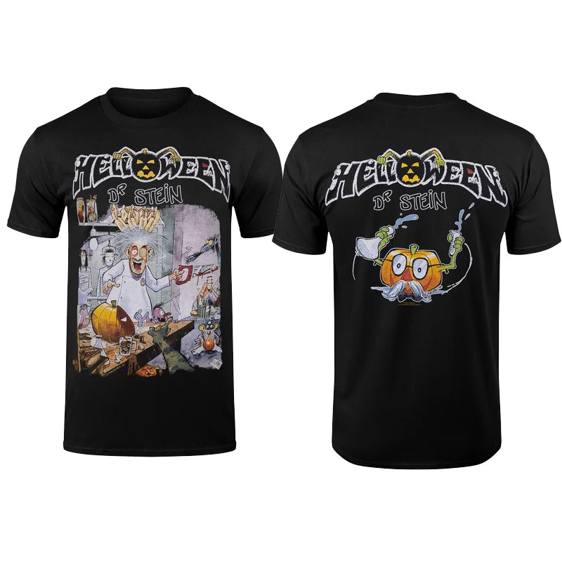 Rock Helloween 3D Print T-Shirts Streetwear Men Fashion Harajuku Casual Oversized O-Neck Short Sleeved T Shirt Tee Tops Clothing