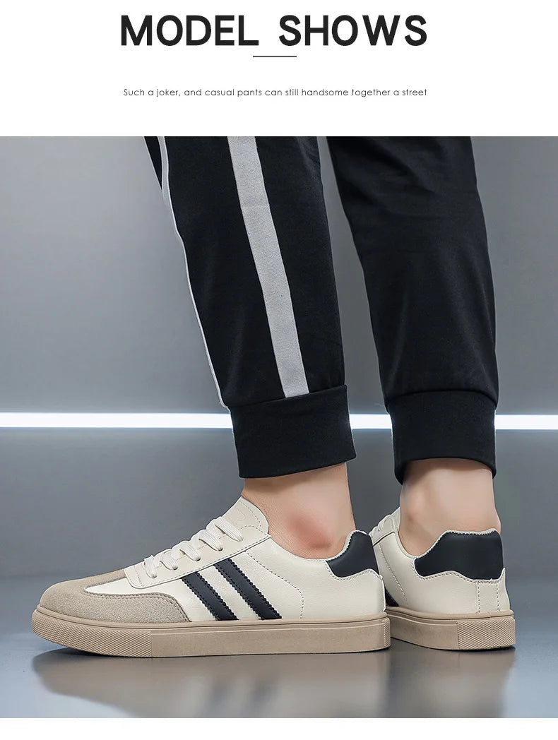 Hot Sale Casual Sneakers Men Classic Design Skateboard Shoes Man Comfy Low-cut Flat Sneakers Outdoor Non-slip Men's Sports Shoes