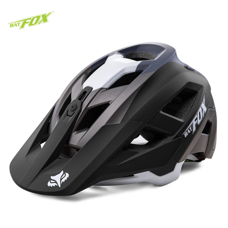 BATFOX 2025 New Mountain Bike Helmet Summer Colorful Cycling Helmet for Adults Youth Men and Women Speed Racing Bicycle Helmets