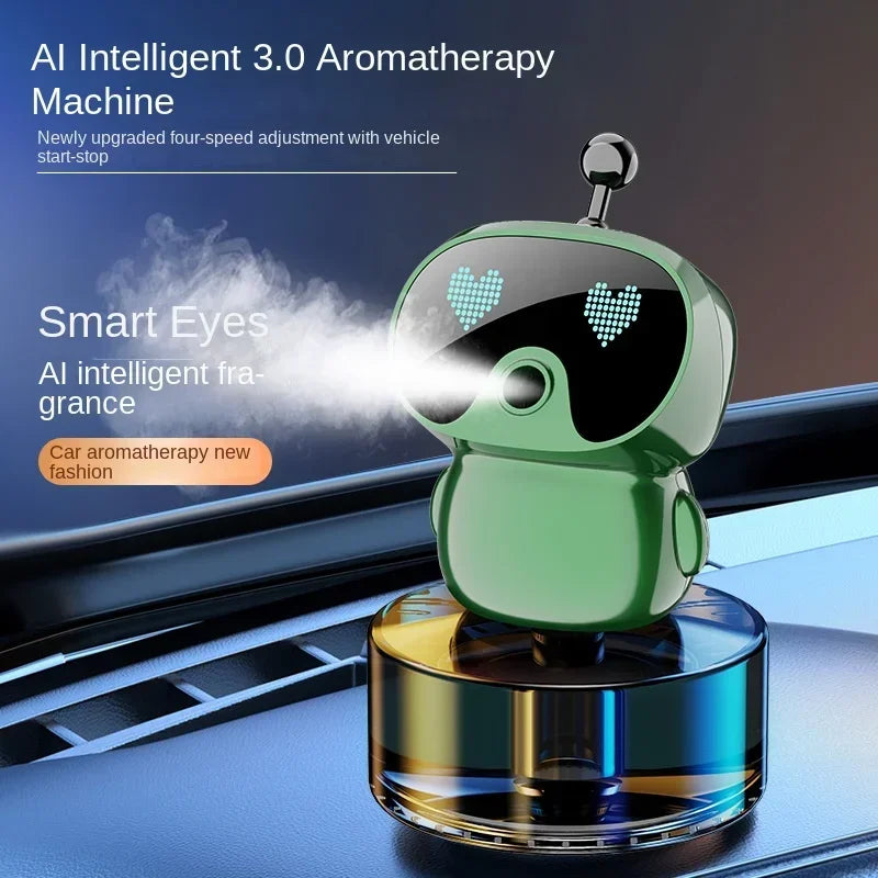 New Car Fragrance Robot Intelligent Aromatherapy Machine Car Perfume Seat High-end Air Purification Aromatherapy Deodorant