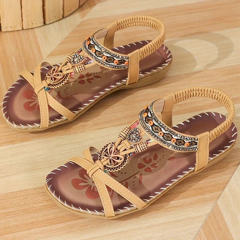 2025 New Women's Sandals Summer Sandals for Shoes Woman Colorful Beach Sandalias De Mujer Non-Slip Summer Footwear Women Mujer