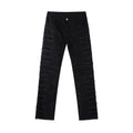 Men Jeans Ripped Vintage Tassel Wash Old Slim Stacked Patch Hip Hop Pencil Denim Man Pants 2026 Streetwear Male Long Trousers