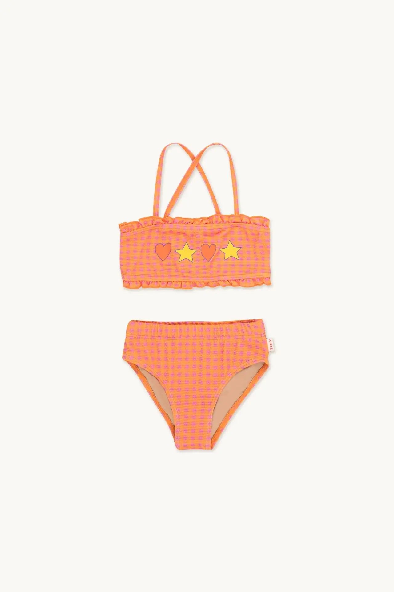 In Stock 2026 New Summer Baby Girl Swimsuit Seaside Ruffle Swimwear Boy Board Shorts Printed Children Bikinis Monokini