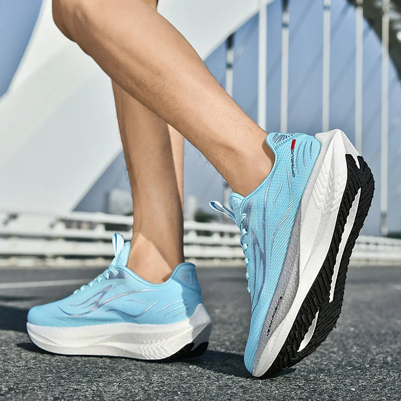Hot Sports Shoes for Men&Women,Running Sneakers,Carbon Plate,Male Marathon Racing,Shock-absorbing,Gym Athletics Training Shoes