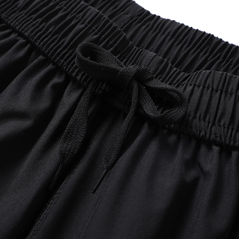 Summer Thin Jogging Men's Shorts Quick Dry Shorts Men's Fitness Sports Short Pants Loose Breathable Board Shorts Male XL-XXXL