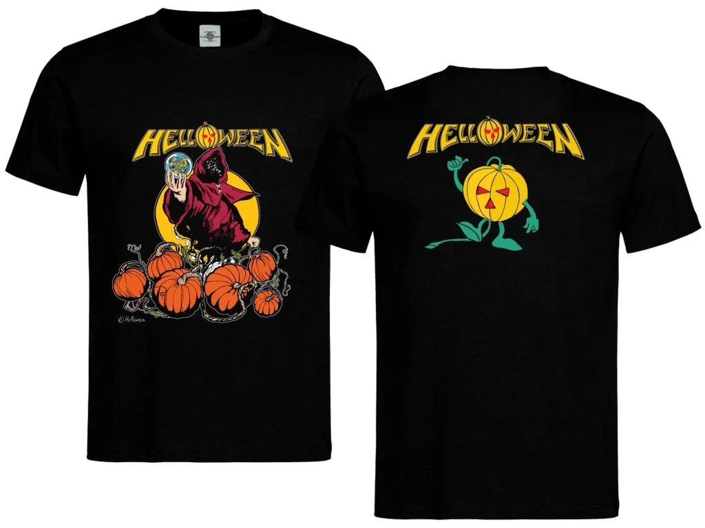 Rock Helloween 3D Print T-Shirts Streetwear Men Fashion Harajuku Casual Oversized O-Neck Short Sleeved T Shirt Tee Tops Clothing