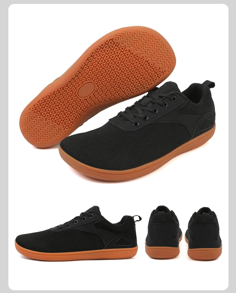 Wide-toed Shoes Men's Fashion Simple Casual Sports Shoes Barefoot Shoes Women's Jogging Shoes Walking Shoes