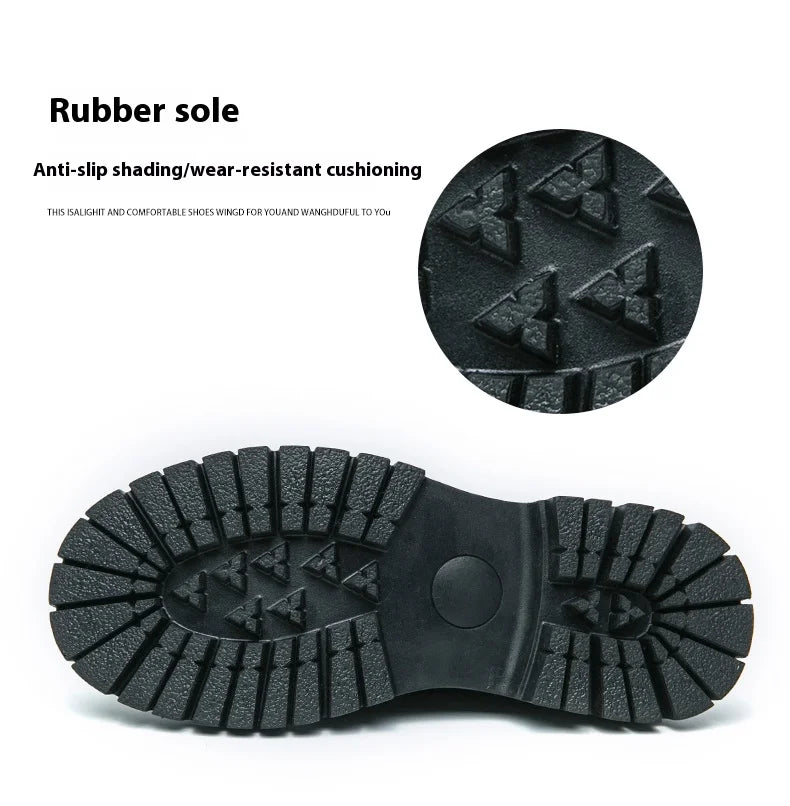 Brogues Men's Luxury Designer Style Thick Sole Shoes Elegant and Sophisticated Gentleman's Shoe Popular Wedding Party Shoes