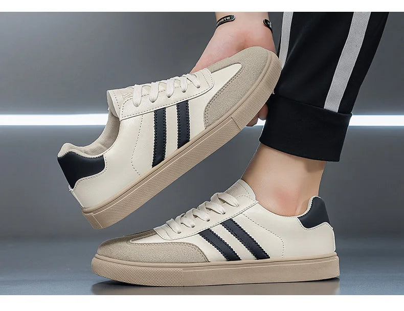Hot Sale Casual Sneakers Men Classic Design Skateboard Shoes Man Comfy Low-cut Flat Sneakers Outdoor Non-slip Men's Sports Shoes