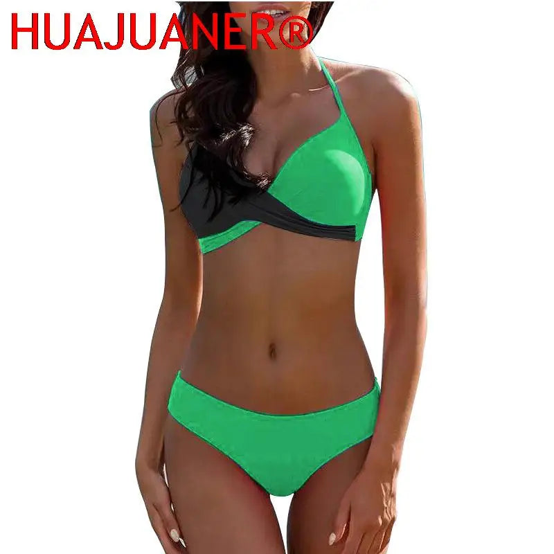 2026 Sexy Bikini Push Up Swimwear Women Biquini Feminino Mujer Swimsuit Tanga Swimming Bathing Suit Bikinis Set 3XL