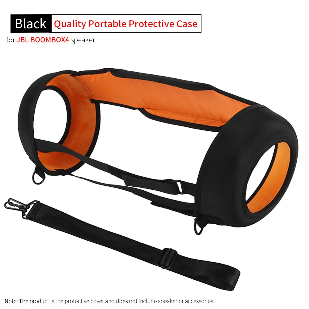 for JBL BOOMBOX4 Portable Speaker Case for BOOMBOX 4 Protective Cover Outdoors Hard Travel Carrying Case
