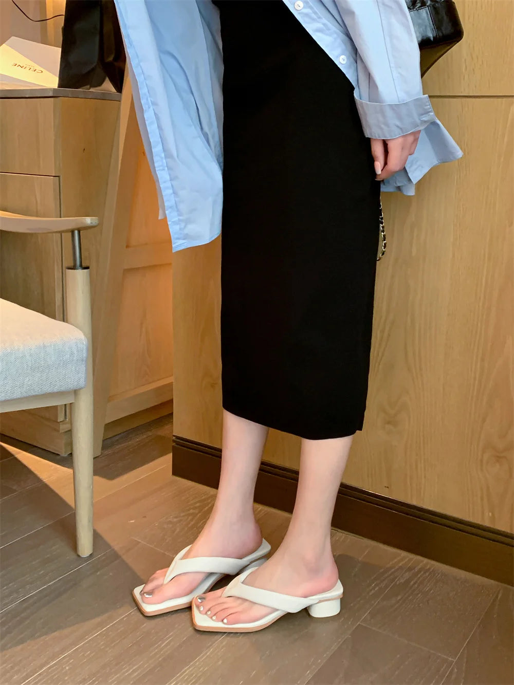 Women's flip-dlop slides sheepskin soft comfortable casual female outdoor beach holidays sandals summer shoes for women slippers