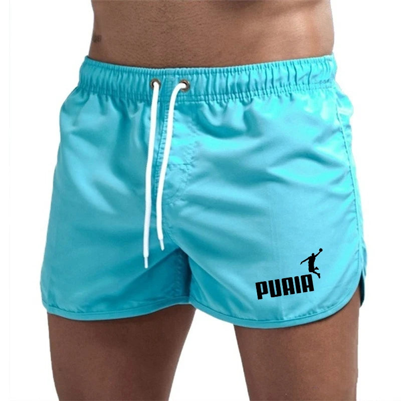 Mens Beach Shorts Print Casual Quick Drying Man Swimwear Summer Hot Sales Sweatpants Surf Outdoor Swimming Fitness Sports Shorts