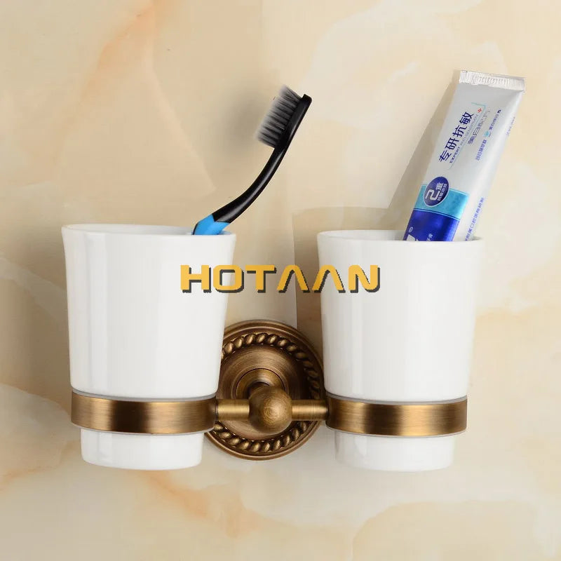 . Solid Brass Bathroom Accessories Set,Robe hook,Paper Holder,Towel Bar,Soap Basket,Bathroom Fitting Sets