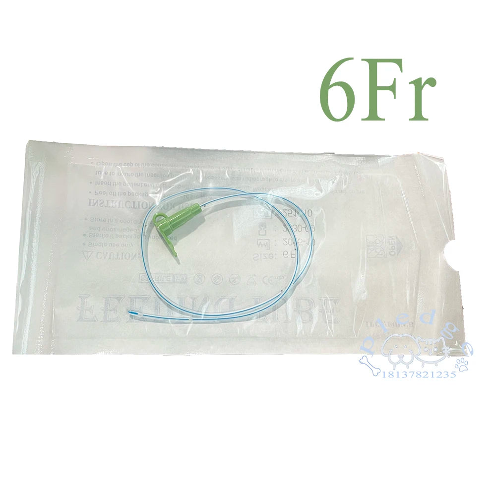 30PCS Pet Animal Nasogastric Feeding Tube Naso-Esophageal  Placement NE NG Round Closed Tip  Nutritional Support Cat Dog Clinic