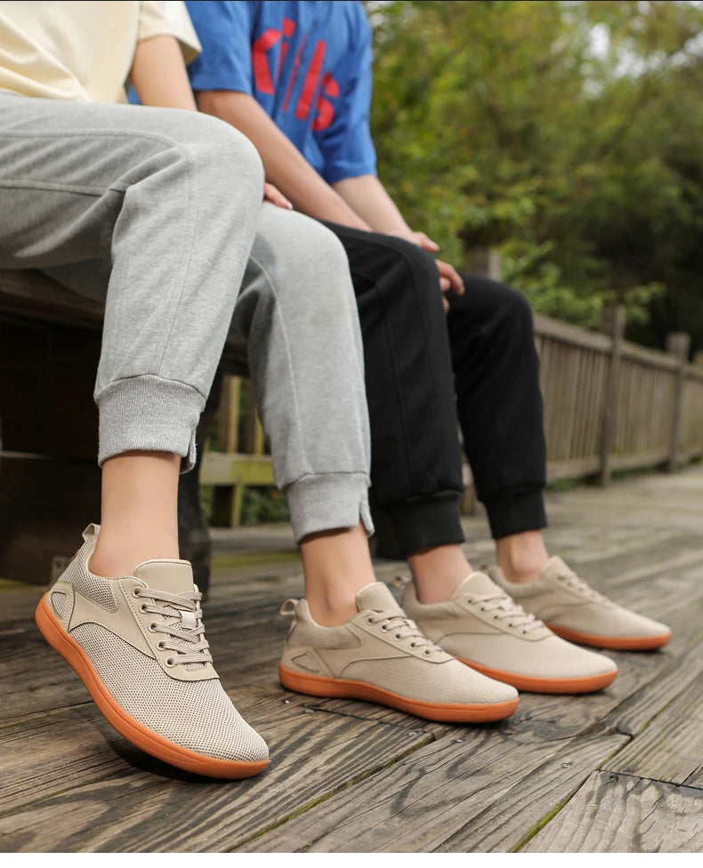 Wide-toed Shoes Men's Fashion Simple Casual Sports Shoes Barefoot Shoes Women's Jogging Shoes Walking Shoes