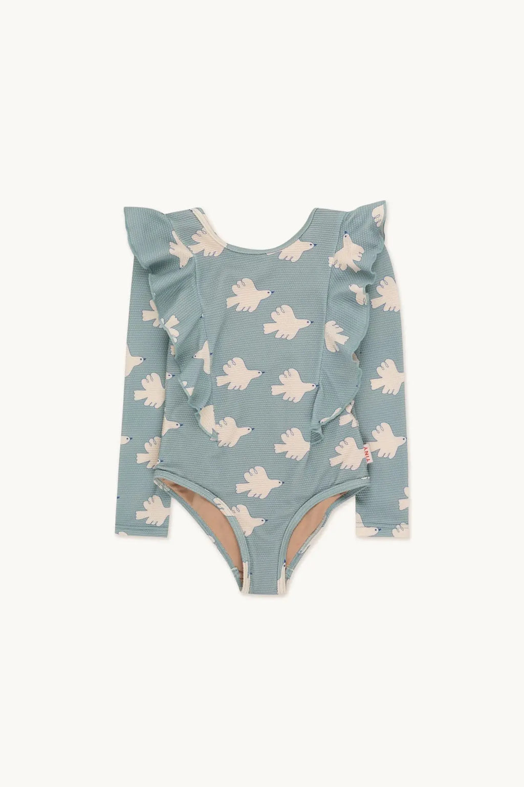 In Stock 2026 New Summer Baby Girl Swimsuit Seaside Ruffle Swimwear Boy Board Shorts Printed Children Bikinis Monokini