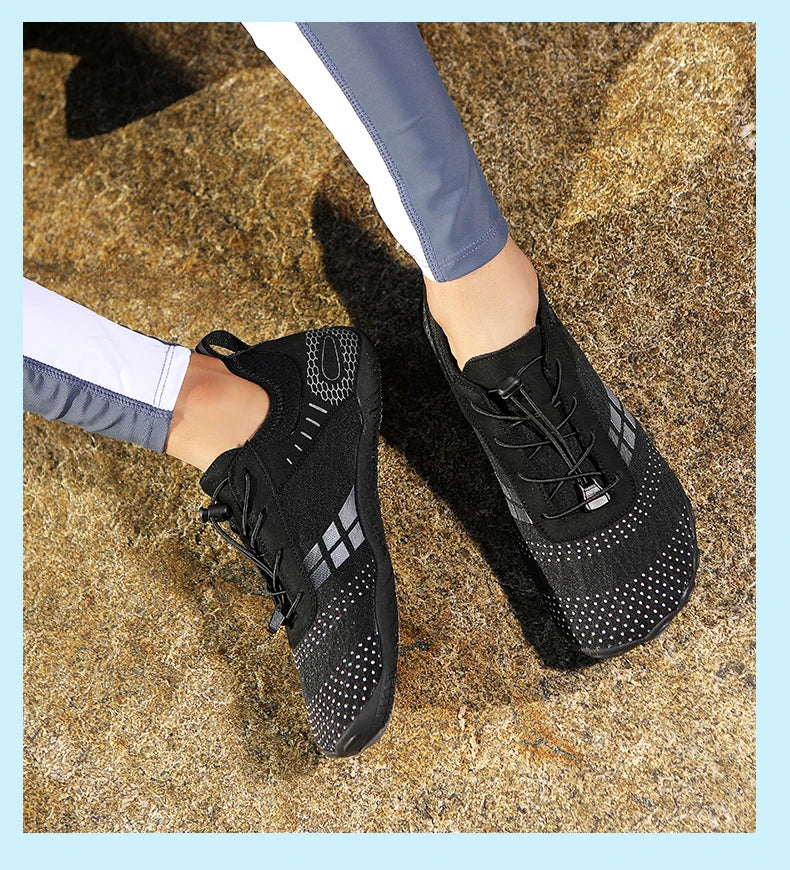 Beach Barefoot Shoes Men Quick-Drying Lightweight Swimming Diving Water Sports Shoes Women Fitness Yoga Upstream Wading Shoes