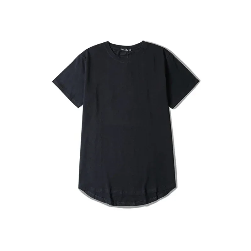2026 MRMT High Street Arc Hem Mens T Shirt High Quality Cotton Men T-Shirt Lengthened Over Size Man Tops Tees For Male Tshirt