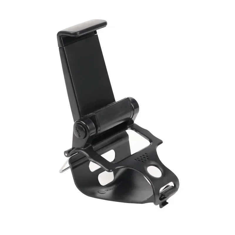 Black Adjustable Gamepad Mount Bracket For PS4 SLIM PRO Joystick Foldable Mobile Phone Stand Clip For PS4 Controller Grip Holder