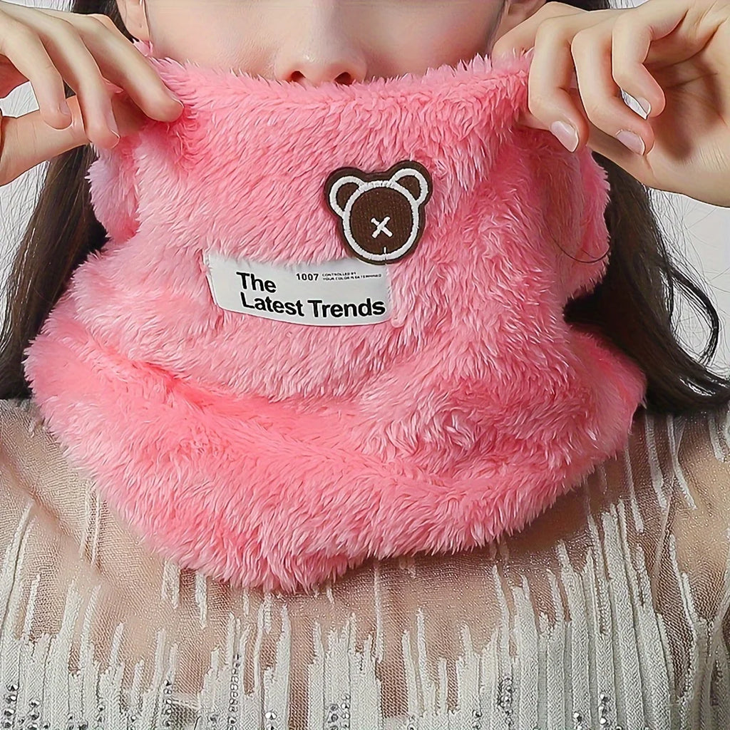 Sports Scarf Knitted Neck Warmer Fashion Soft Women Men Face Cover Winter Skating Running Hiking Thick Cold-proof Collar