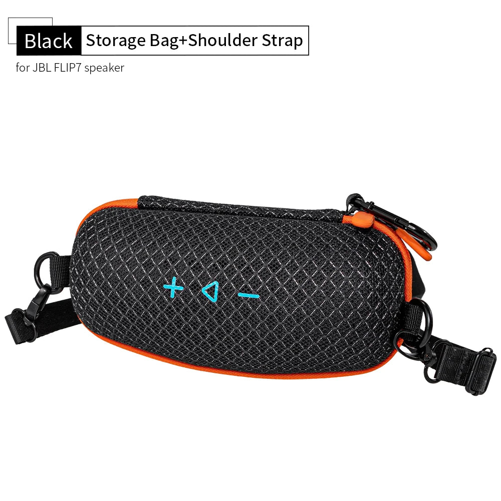 for JBL FLIP 7 Portable Speaker Bag Flip7 Sound Permeable Bag Outdoors Travel Carrying Transparent Case