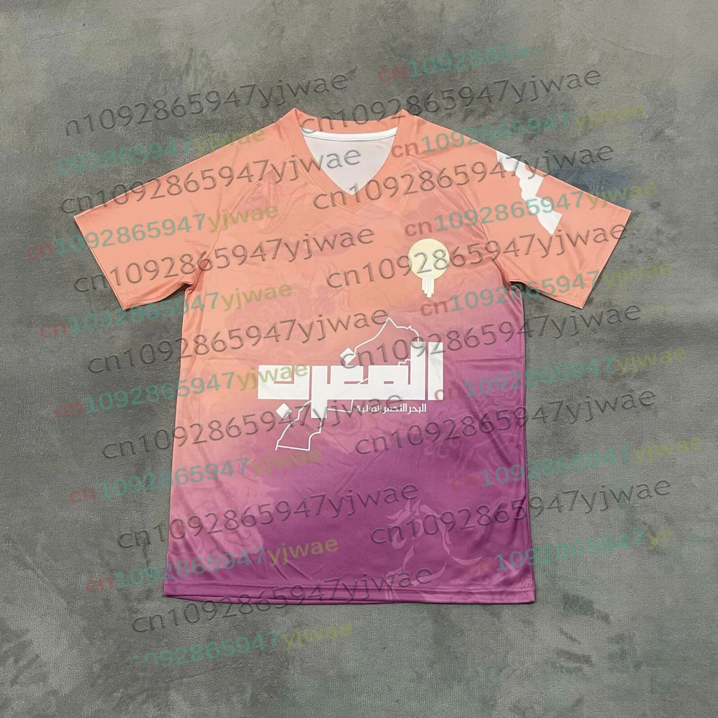 Morocco 2026 Season Football Classic Men's and Women's Jerseys Fan Culture Competition Breathable Quick-drying Soccer T-shirts