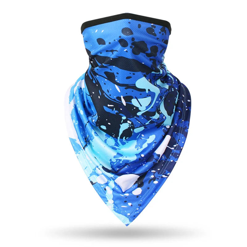Sports Scarf for Cycling, Cooling Face Mask, Windproof Neck Gaiter, UV Protection Scarf for Beach, Fashion Bandana for Men Women
