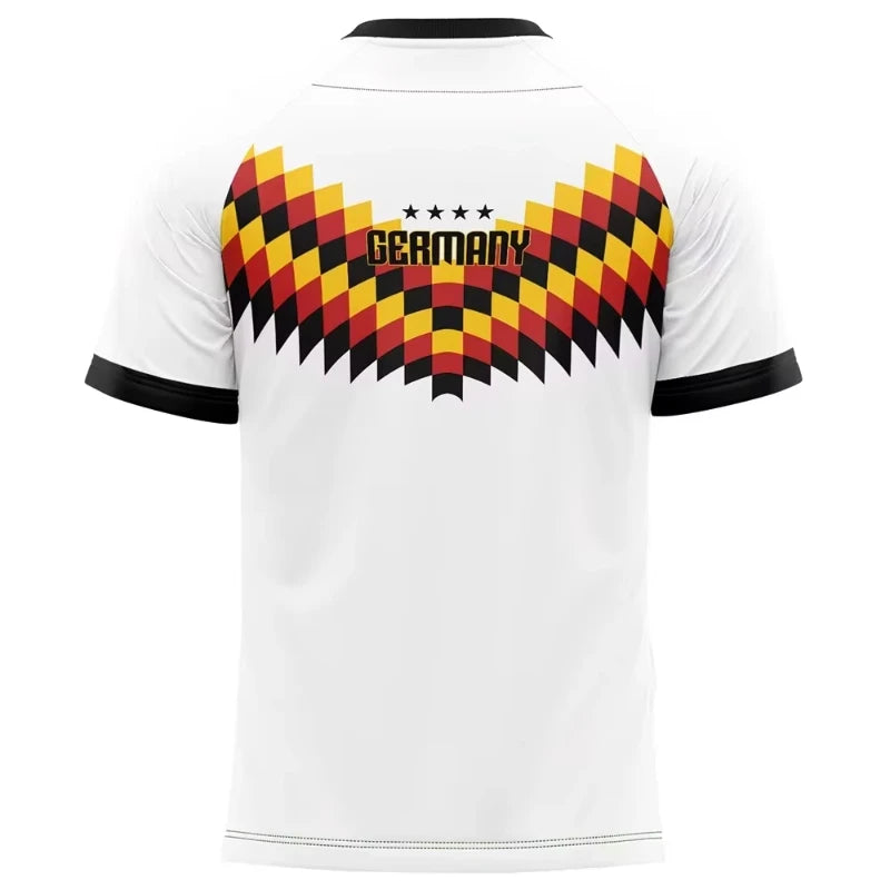 Germany Soccer Jersey Fans Sport Men Short Sleeve Children Adults Parent Child Kid Quick Dry Tshirt Women T Shirt Tee