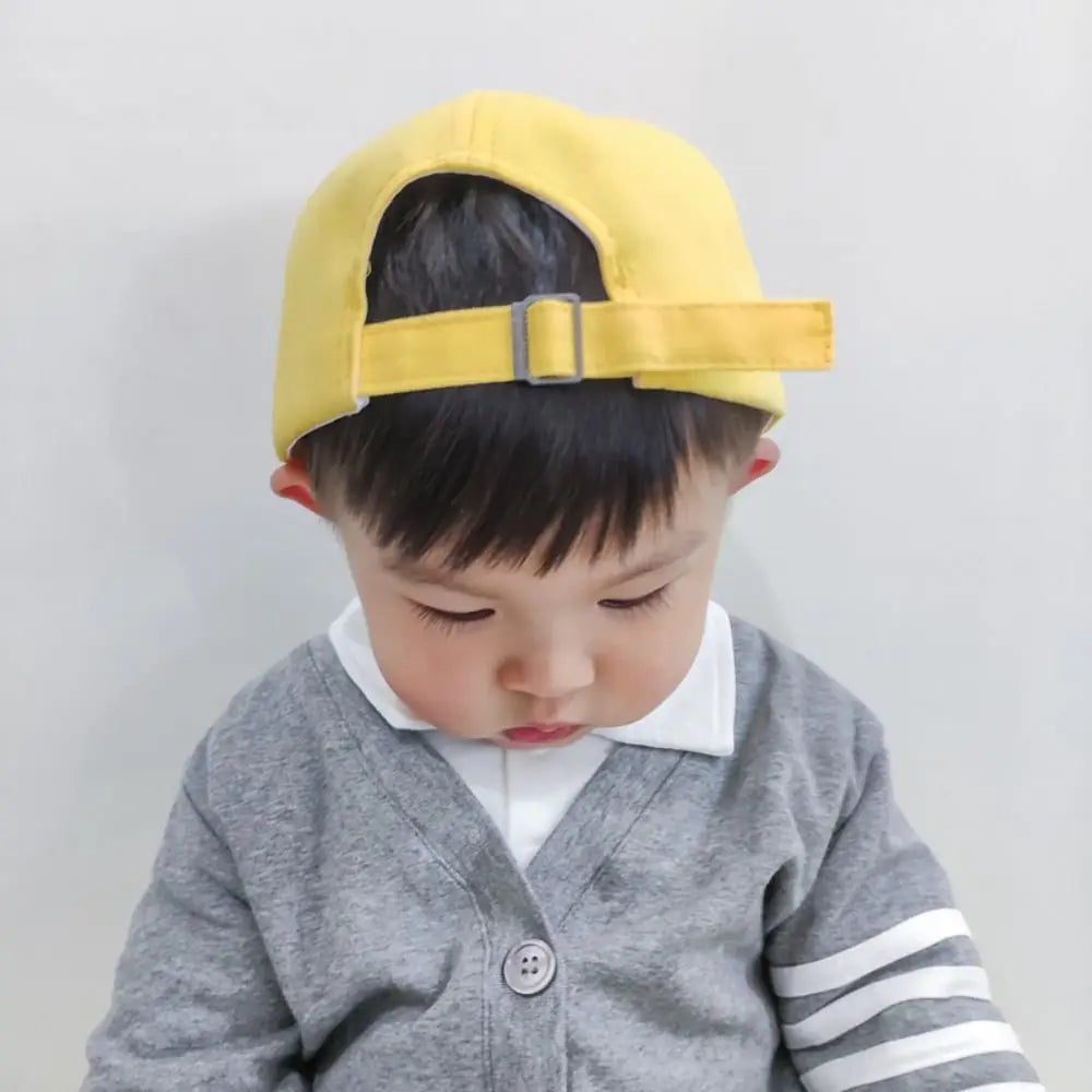 Children's Hats Spring Autumn Boys Girls Duckbill Hats Casual Baby Caps Fashion Cute MOM+DAD=ME Embroidery Sun Hats