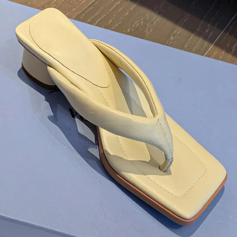 Women's flip-dlop slides sheepskin soft comfortable casual female outdoor beach holidays sandals summer shoes for women slippers