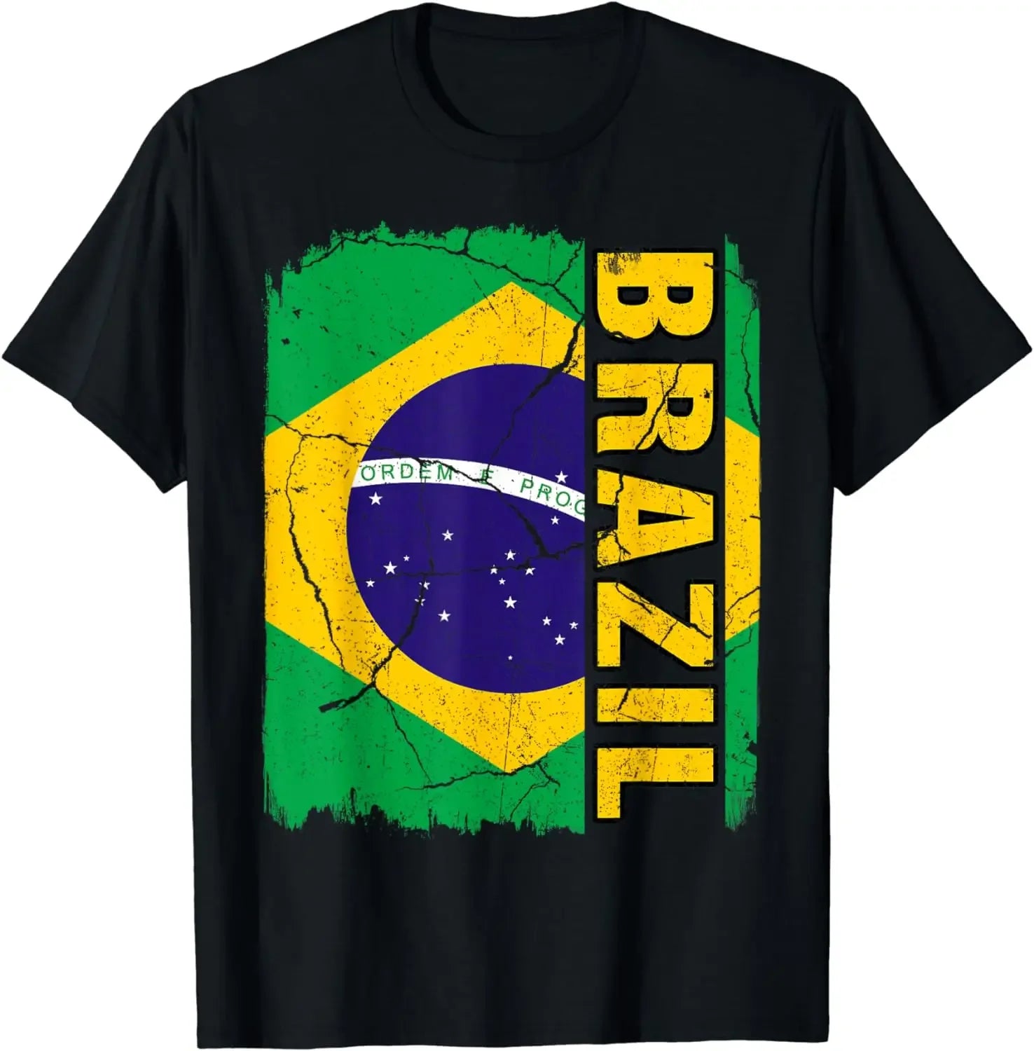 Brazil for Girl Brazilian Flag for Women Brasileira T-Shirt for  Women Streetwear Shirts All Seasons  Brazilian Beauties