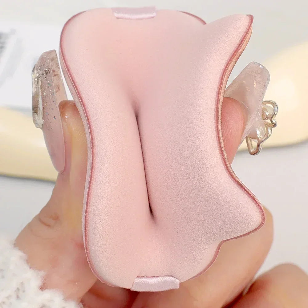Cute Cat Paw Shaped Makeup Puff, Dual-use for Dry and Wet, Foundation Concealer Sponge, Fine Makeup Tool