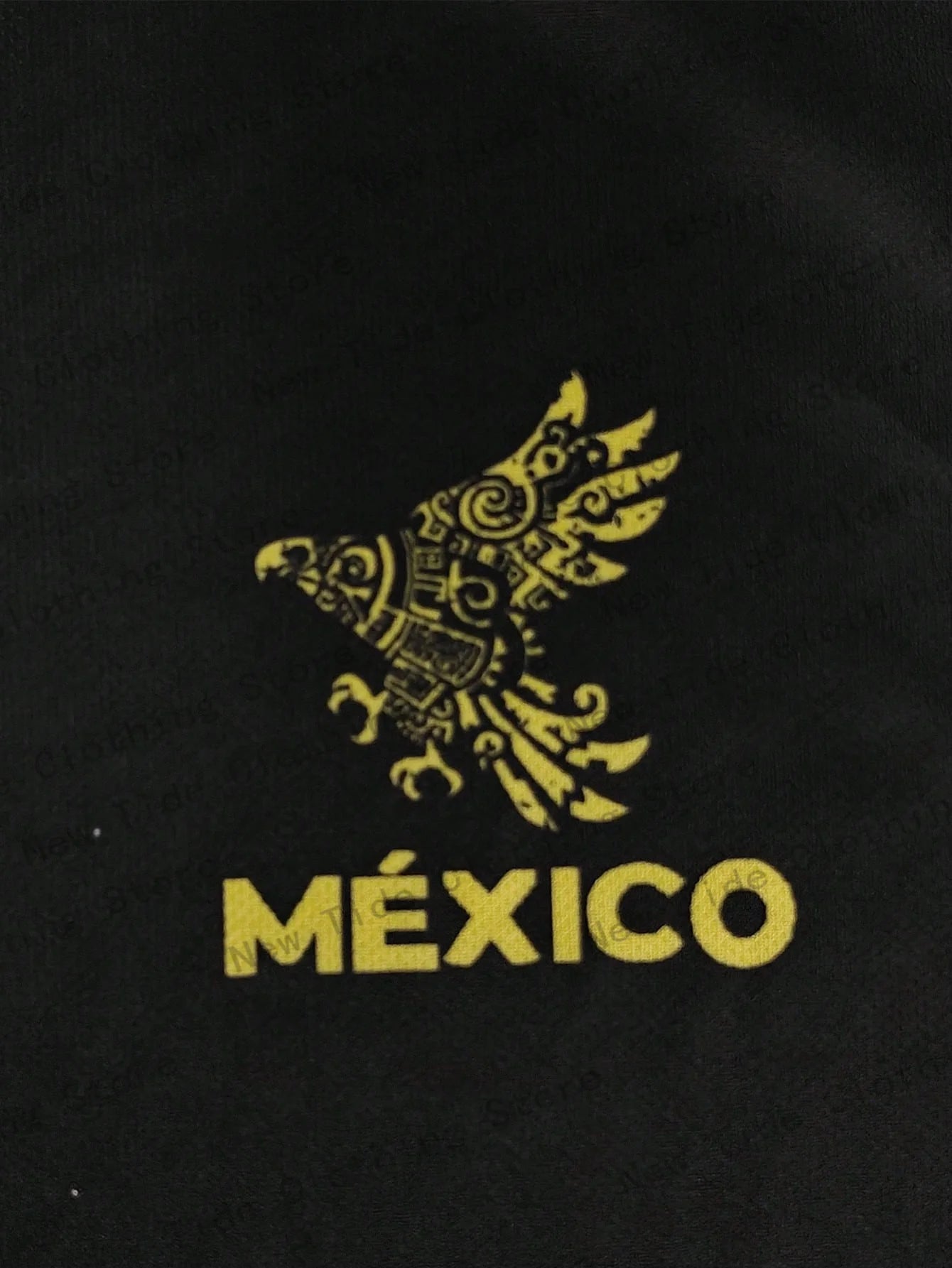 Mexico Men's Soccer Jersey Mexico Youth Crew Neck Comfortable Sports Top With Mayan Civilization, Deity Graphic Print Suitable 2