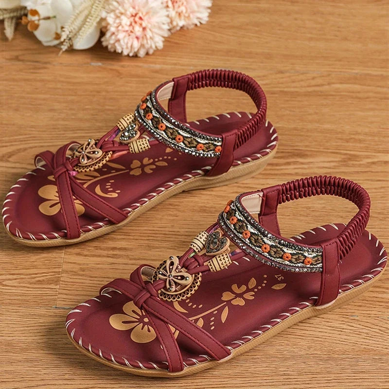 2025 New Women's Sandals Summer Sandals for Shoes Woman Colorful Beach Sandalias De Mujer Non-Slip Summer Footwear Women Mujer