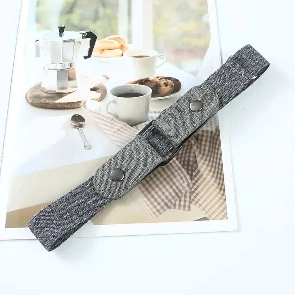 Adjustable Stretch Belt No Buckle Invisible Belt for Women Men Jeans Easy Wear Unisex Elastic Waistband designer belt
