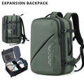 New vacuum compression large capacity expansion backpack, travel backpack, waterproof backpack computer bag