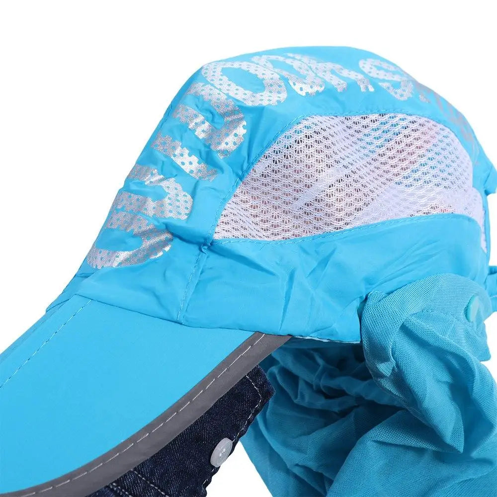 Face Mask Hat Neck Protection Neck Protection Sun Cap Removable Quick Drying Face Shield Cap Cool UV Protection Sun Hat Fishing