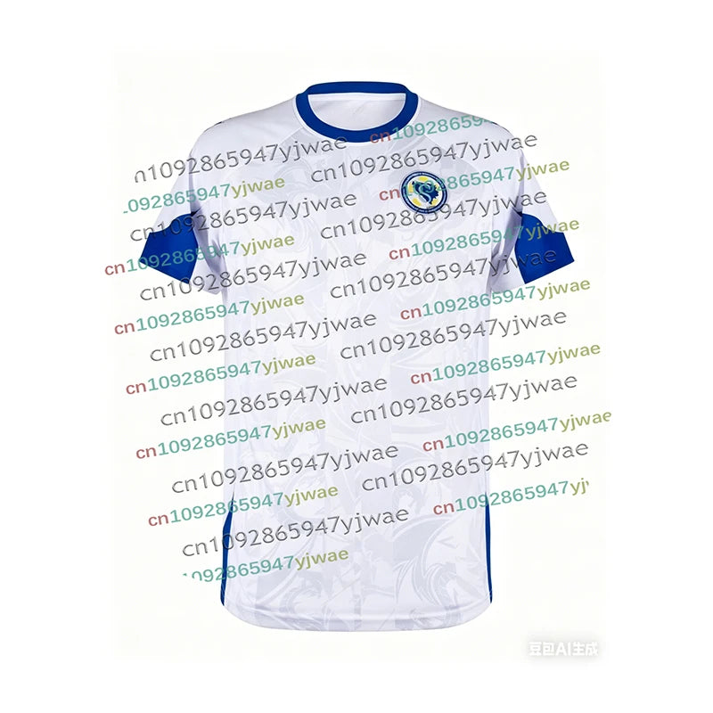 25/26 Bosnia And Herzegovina Soccer Jersey DZEKO 11 Football T-Shirt Parent-child Training Home Away Blue White Top Fan Uniform