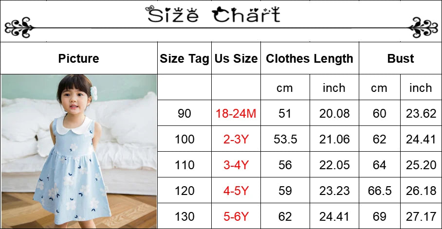 2026 Summer Baby Girls Korean Version Style Sleeveless Peter Pan Collar Sundress Children Cotton Linen Princess Dress 0-6Years