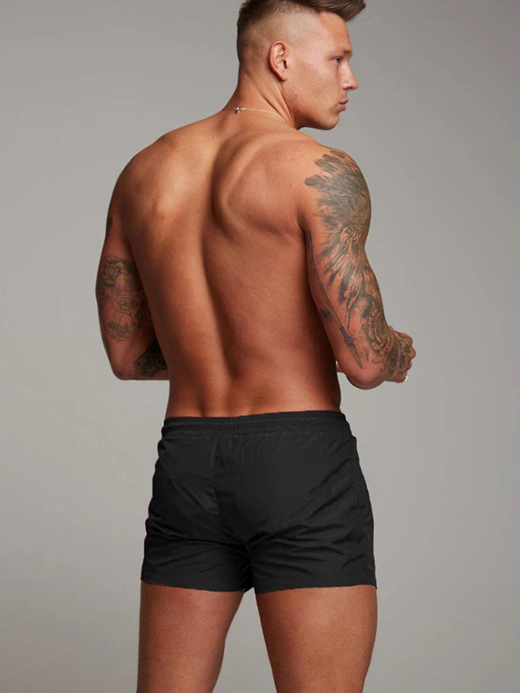 Summer Men Casual Gym Shorts Quick Dry Running Shorts Man Fitness Basketball Shorts Training Sport Beach Shorts Man Clothing 3XL